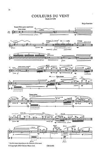 Couleurs du vent for alto flute