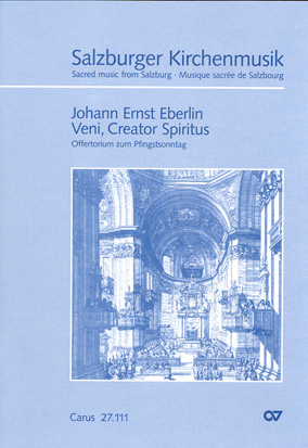 Veni Creator Spiritus für Soli (SATB), gem Chor und Instrumente