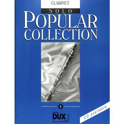 Solobuch für Klarinette Popular Collection 8