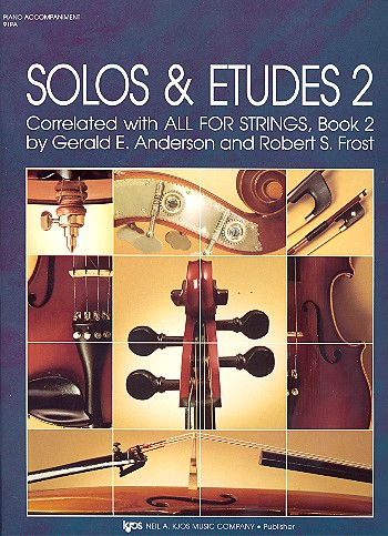 Solos and etudes vol.2 for violin and piano