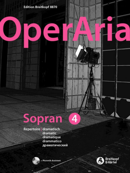 OperAria Sopran Band 4 - Repertoire dramatisch (+Download) für Sopran und Klavier