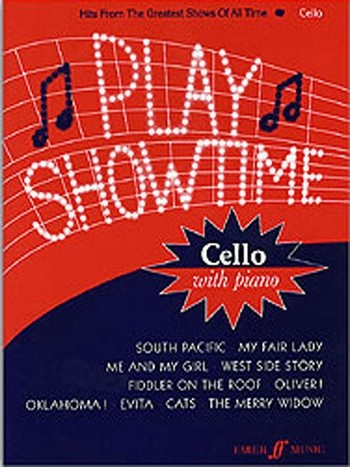 Play Showtime vol.1 for cello and piano