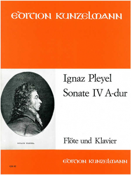 Sonate A-Dur Nr.4 für Flöte und Klavier