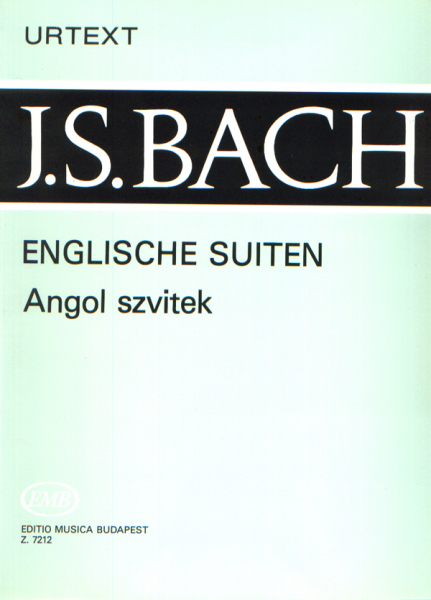 English Suites BWV 806-811 für Klavier