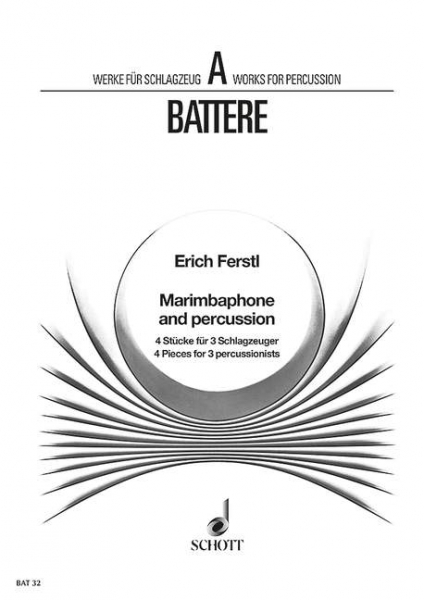 Marimbaphone and Percussion für 3 Schlagzeuger