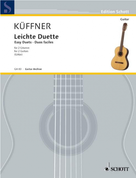 40 leichte Duette für 2 Gitarren