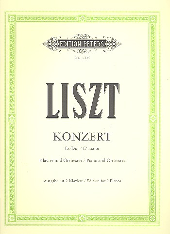 Konzert Es-Dur Nr.1 für Klavier und Orchester für 2 Klaviere