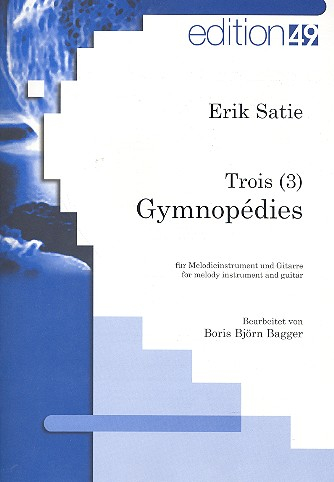 3 Gymnopedies für C-Instrument und Gitarre