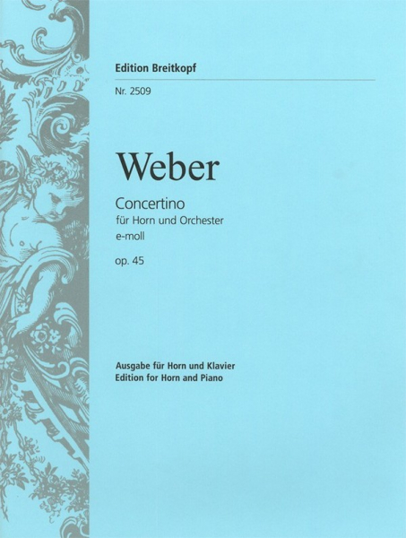 Concertino e-Moll op.45 für Horn und Orchester