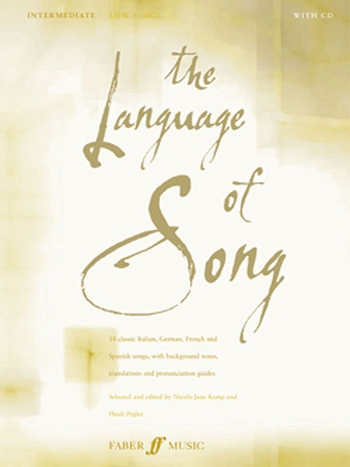 The Language of Song (+CD) intermediate for low voice and piano