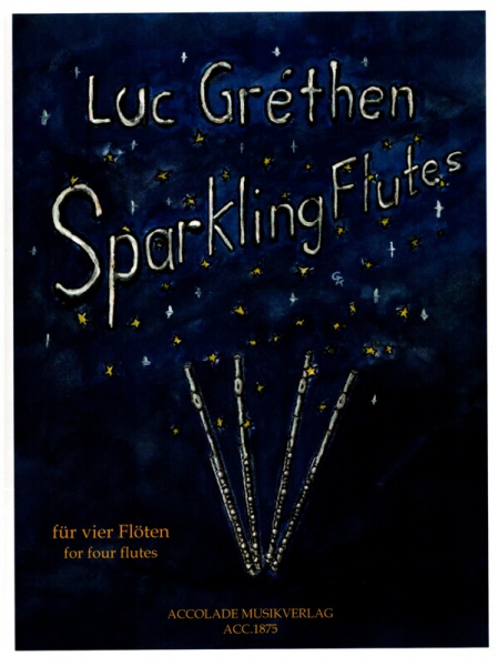 Sparkling Flutes für 4 Flöten