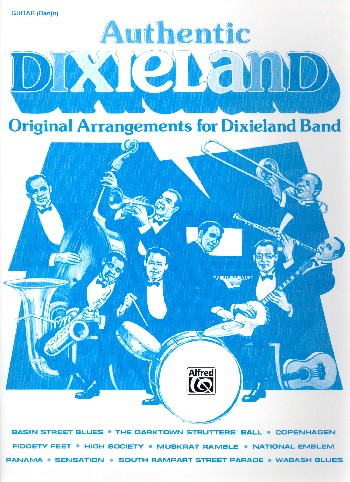 Authentic Dixieland for guitar (banjo)