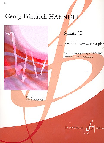 Sonate No.11 pour clarinette en sib et piano