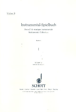 Instrumental-Spielbuch Band 1 für Orchester