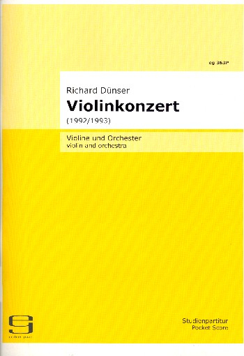 Konzert für Violine und Orchester