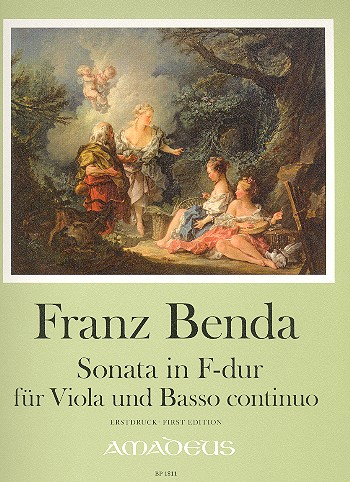 Sonate F-Dur für Viola und Bc