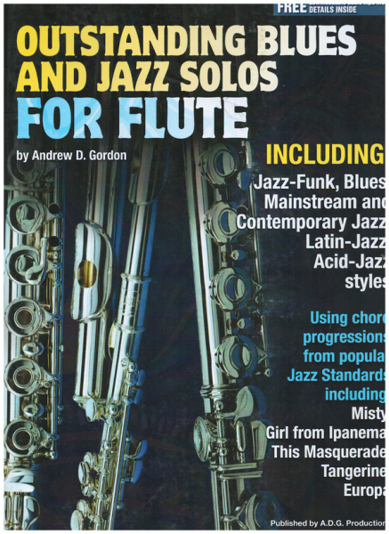 Outstanding Blues and Jazz Solos (+Online-Audio) for flute