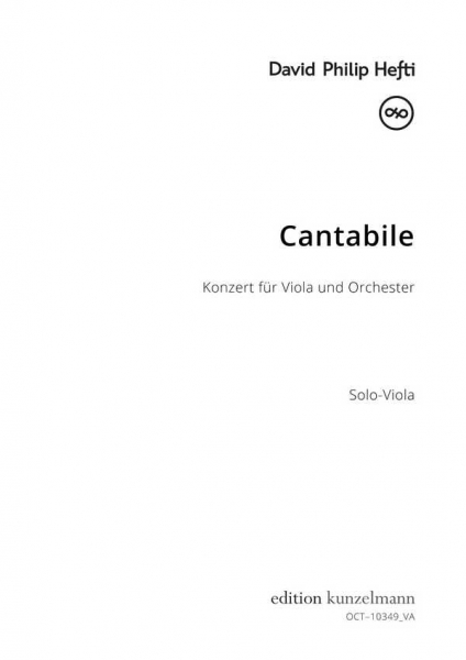 Cantabile - Konzert für Viola und Orchester