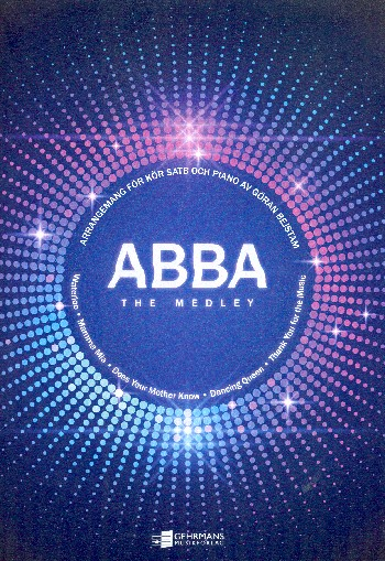 ABBA the Medley für gem Chor und Klavier