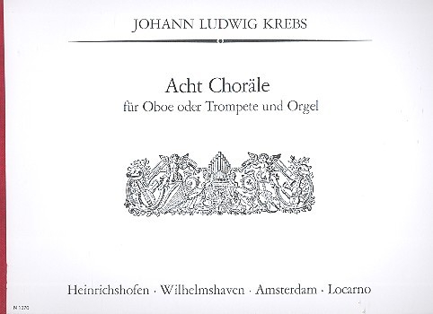 8 Choräle für Oboe (Trp) und Orgel