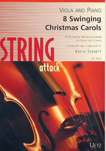 8 swinging Christmas Carols for viola and piano