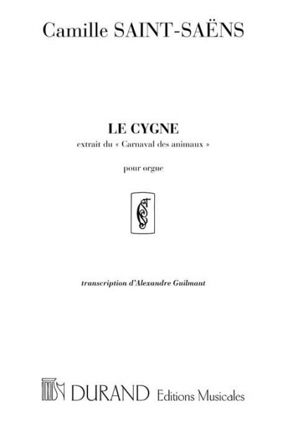 Le cygne pour orgue