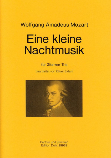 Eine kleine Nachtmusik KV525 für 3 Gitarren