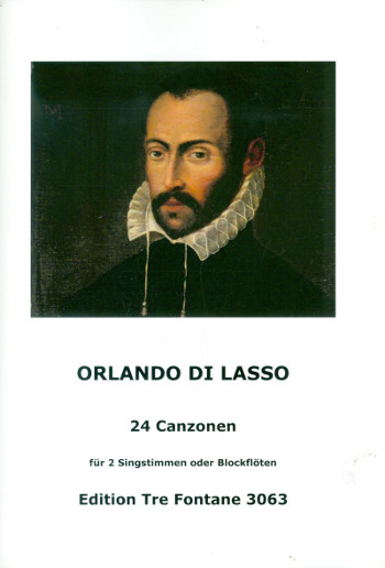 24 Canzonen für 2 Singstimmen oder Blockflöten