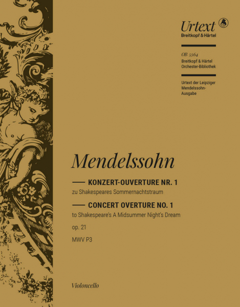 Konzert-Ouverture Nr.1 zu Shakespeares &#039;Sommernachtstraum&#039; op.21 für Orchester