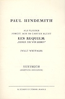 Als Flieder jüngst mir im Garten blüht für gemischten Chor (SATB) mit Soli (MezBar) und Orchester