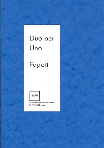 Duo per uno (+CD) für Fagott Von Mozart bis Satie