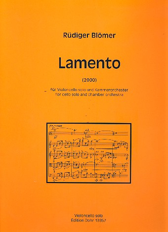 Lamento für Violoncello und Kammerorchester