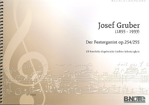 Der Festorganist op.254/255 für Orgel