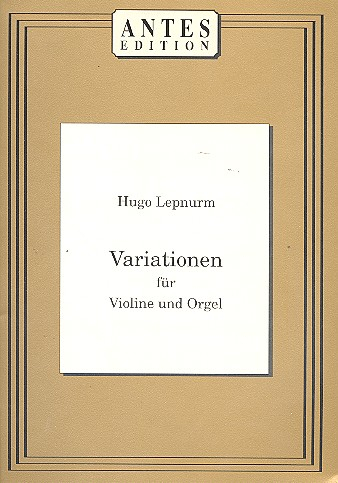 Variationen für Violine und Orgel