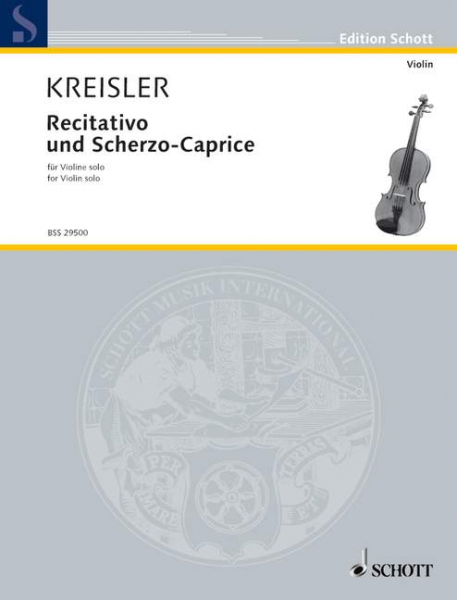 Recitativo und Scherzo-Caprice op.6 für Violine solo