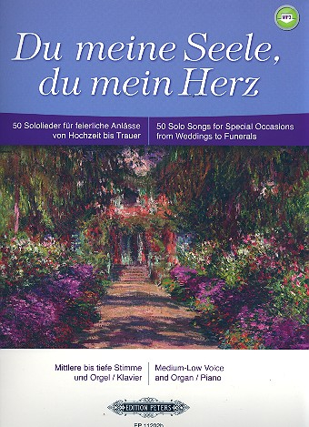 Songbook Du meine Seele, du mein Herz