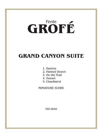 Grand Canyon Suite for orchestra