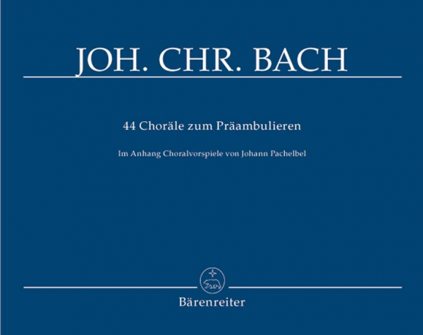 44 Choräle zum Präambulieren für Orgel