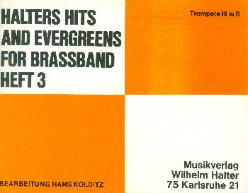 Halters Hits and Evergreens Band 3 für Blasorchester