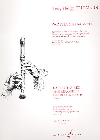 Partita sol majeur no.2 pour flute a bec soprano et