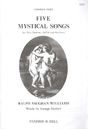 5 Mystical Songs for baritone solo, mixed chorus and orchestra