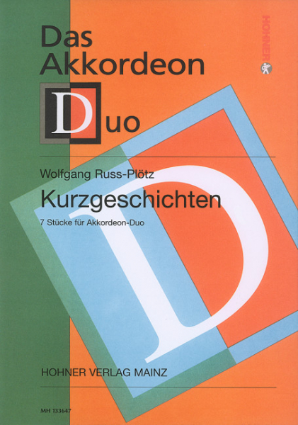 Kurzgeschichten - 7 Stücke für 2 Akkordeons