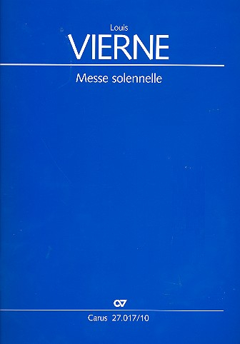 Messe solennelle op.16 für gem Chor und 2 Orgeln