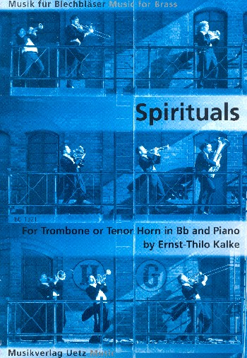 Spirituals for trombone (horn in b) and piano