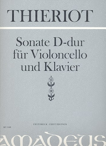 Sonate D-Dur für Violoncello und Klavier