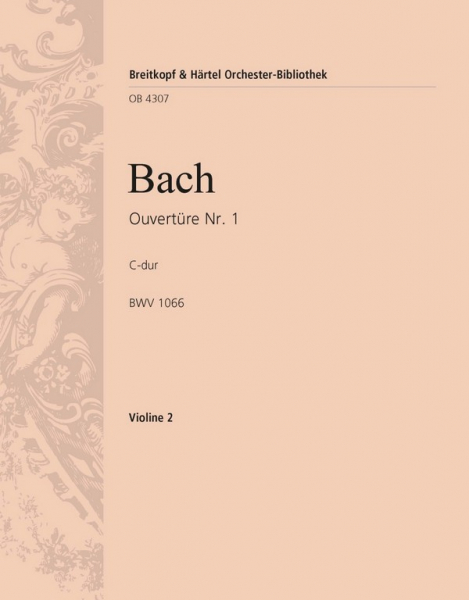 Ouvertüre C-Dur Nr.1 BWV1066 für Orchester