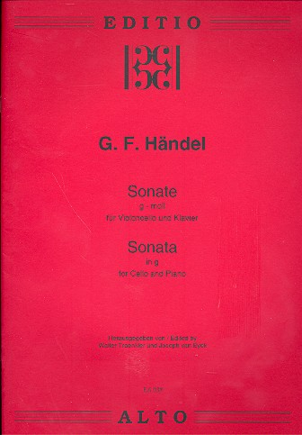 Sonate g-Moll für Violoncello und Klavier