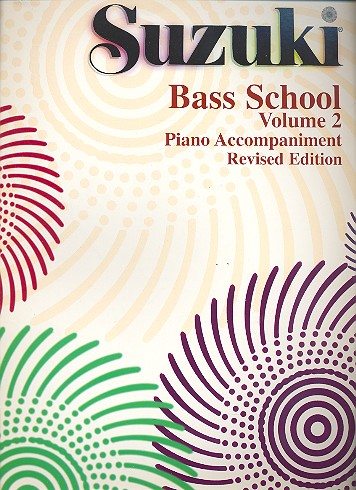 Suzuki Bass School vol.2 piano accompaniment