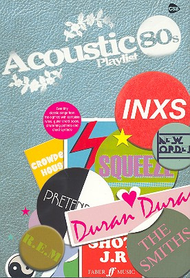 Acoustic 80s Playlist: songbook for guitar