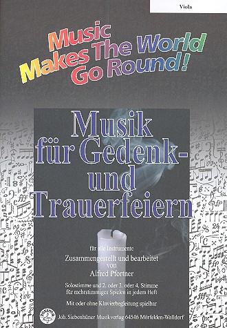 Musik für Gedenk- und Trauerfeiern für flexibles Ensemble